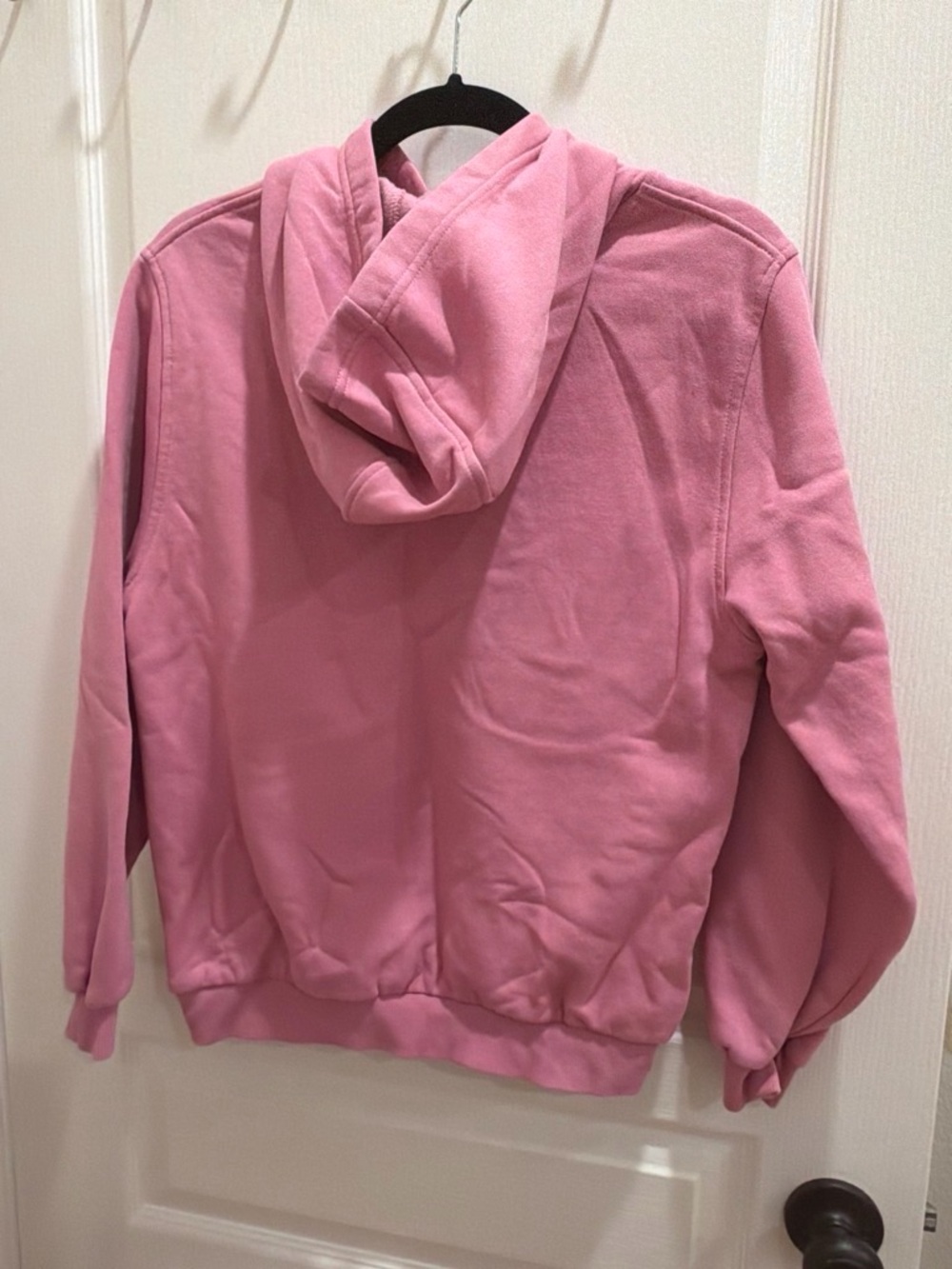 Nike Pink Kids Zip-Up Hoodie with Hood